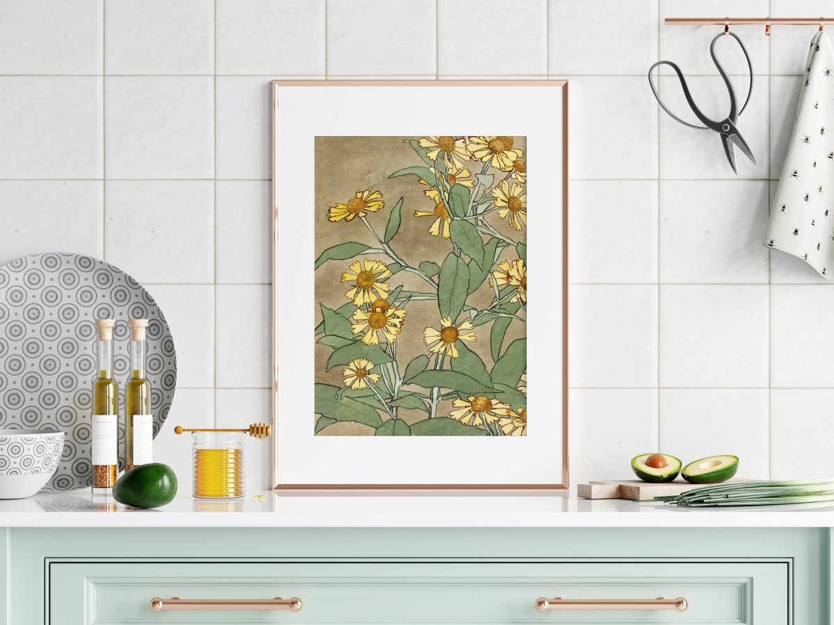 Peach, Pink and Green Eclectic | Gallery Wall Sets | 6 Prints | S11 - 4.9 - Gallery Wall Set - Piccolo Fiore Prints