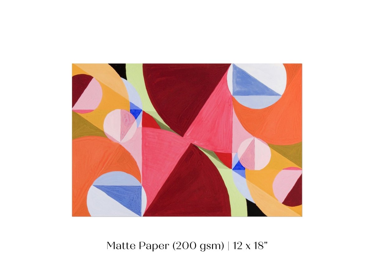 Perpendiculars | P294 - Single Art Prints - Piccolo Fiore Prints
