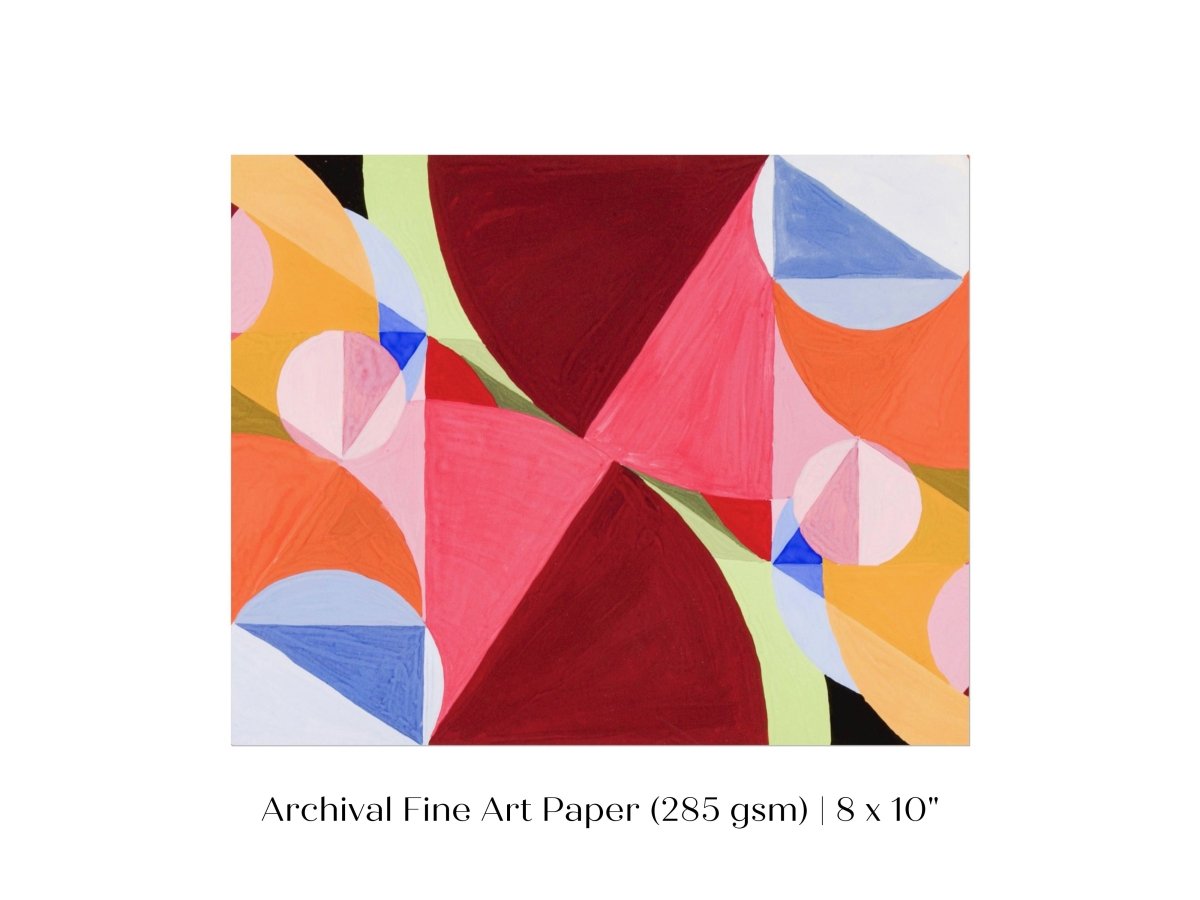 Perpendiculars | P294 - Single Art Prints - Piccolo Fiore Prints