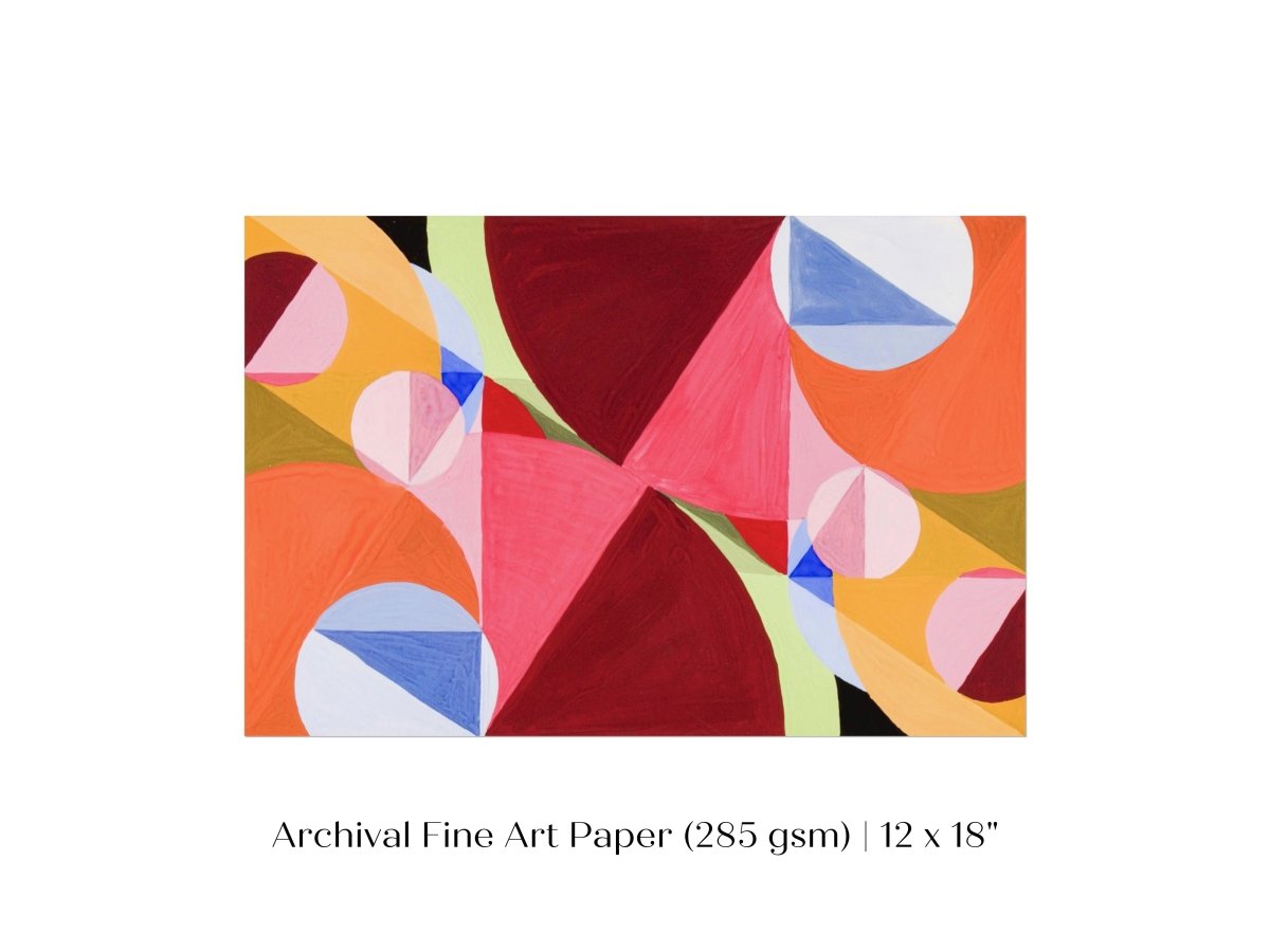 Perpendiculars | P294 - Single Art Prints - Piccolo Fiore Prints