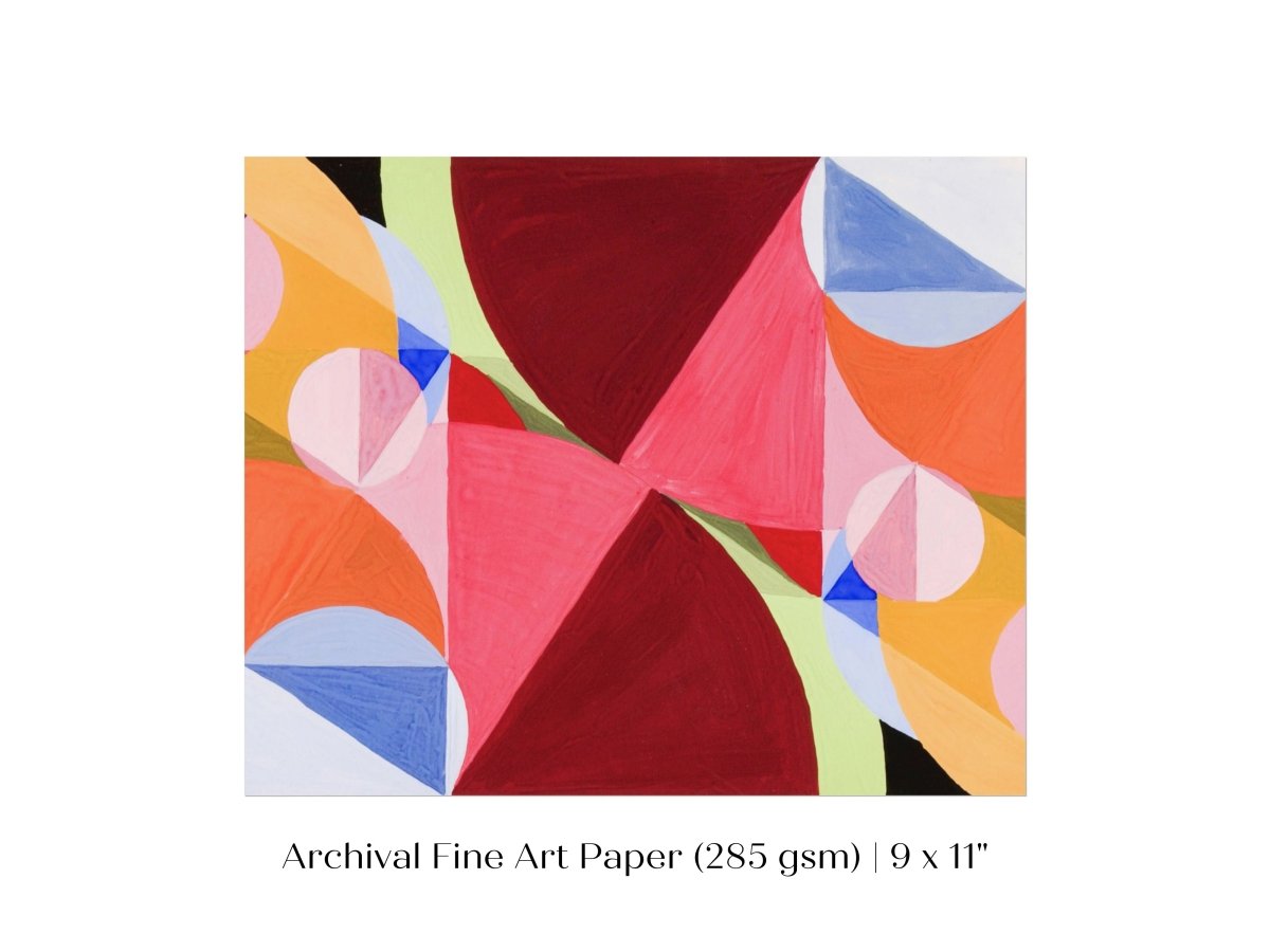 Perpendiculars | P294 - Single Art Prints - Piccolo Fiore Prints