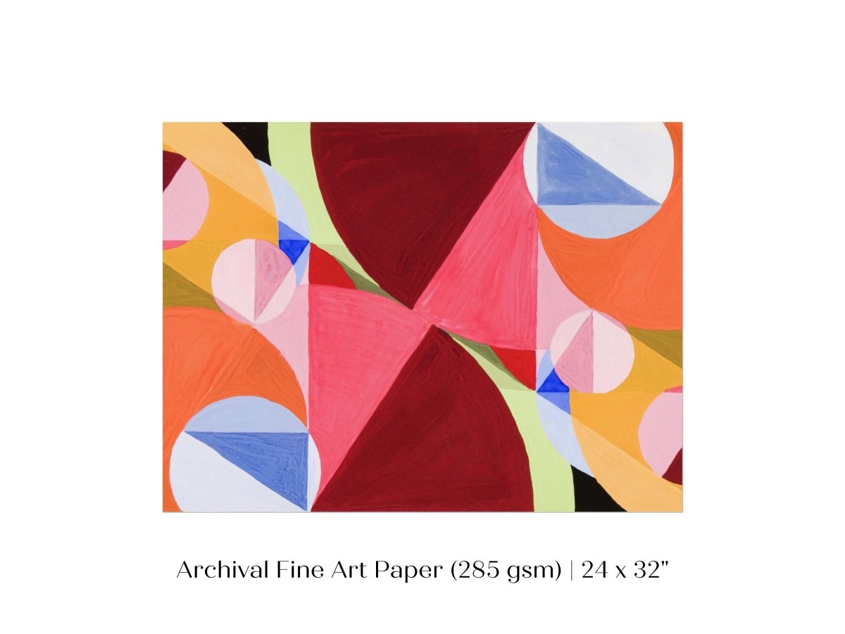 Perpendiculars | P294 - Single Art Prints - Piccolo Fiore Prints