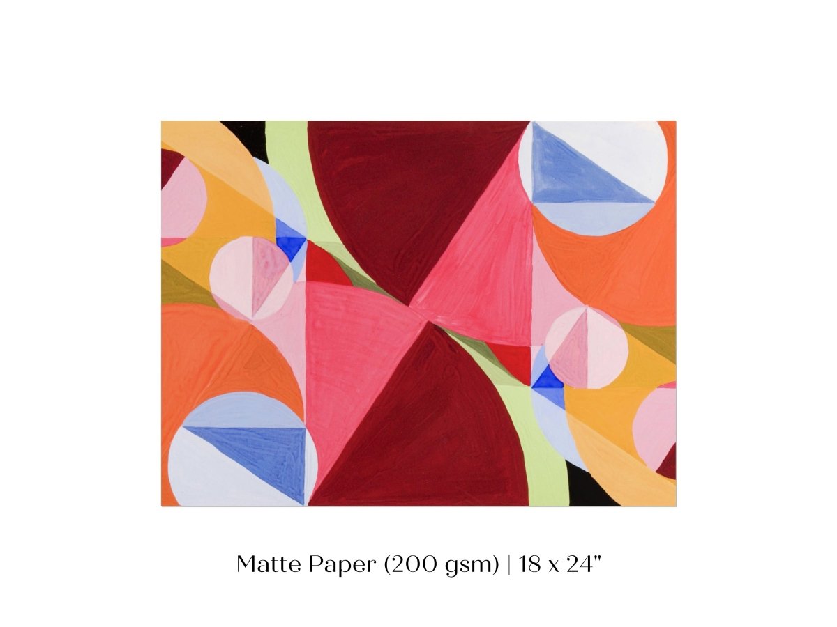 Perpendiculars | P294 - Single Art Prints - Piccolo Fiore Prints