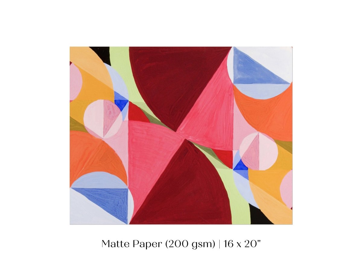 Perpendiculars | P294 - Single Art Prints - Piccolo Fiore Prints