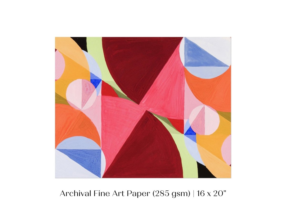 Perpendiculars | P294 - Single Art Prints - Piccolo Fiore Prints