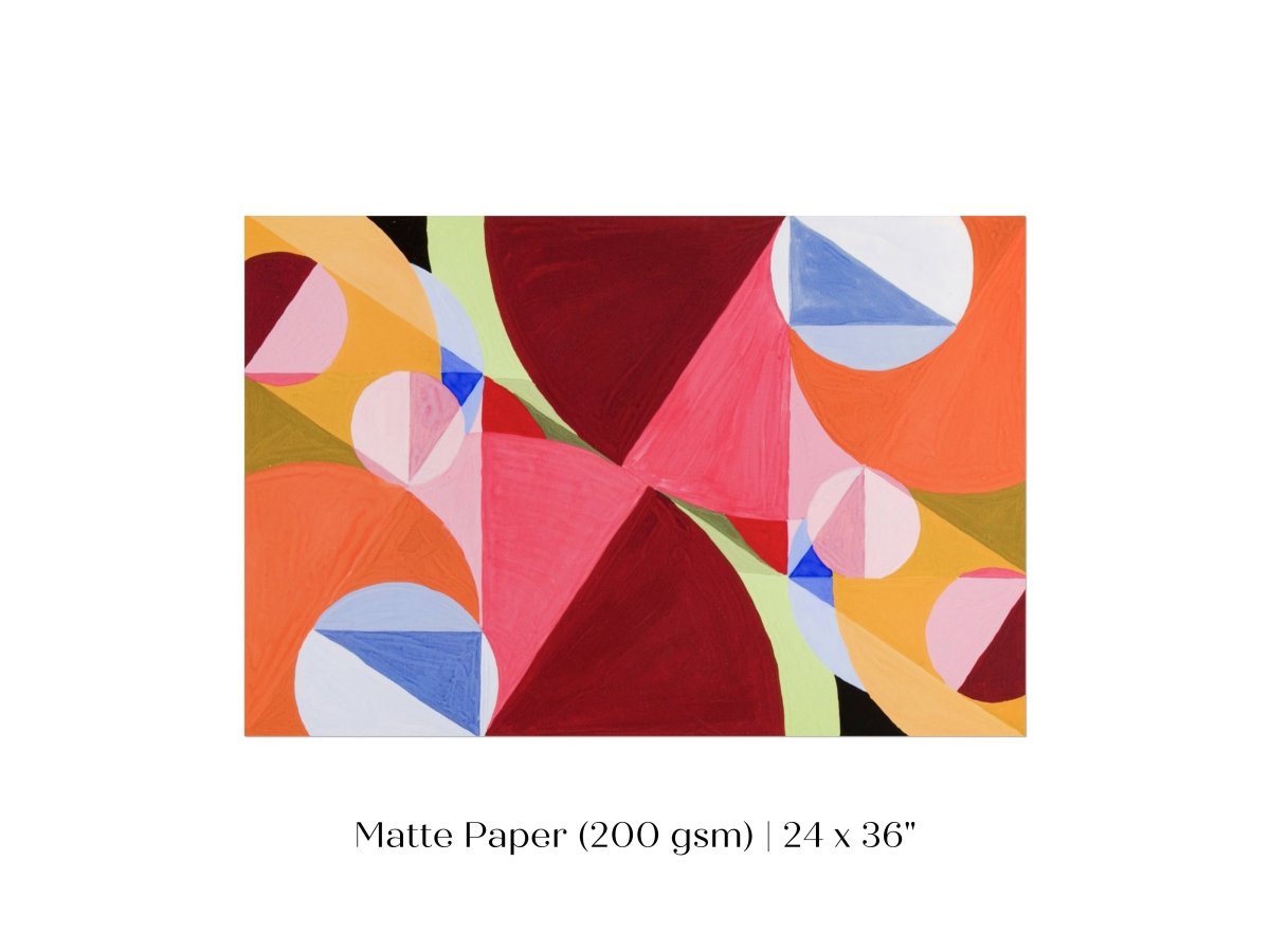 Perpendiculars | P294 - Single Art Prints - Piccolo Fiore Prints