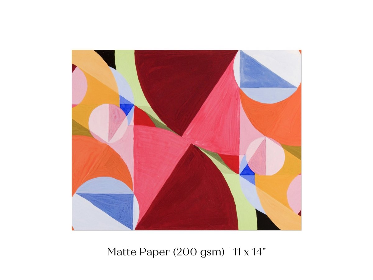 Perpendiculars | P294 - Single Art Prints - Piccolo Fiore Prints