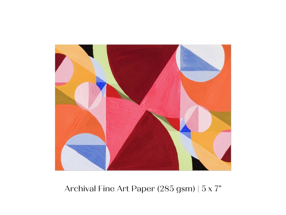 Perpendiculars | P294 - Single Art Prints - Piccolo Fiore Prints