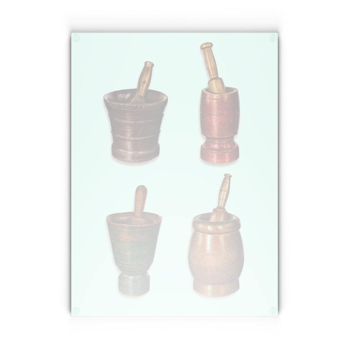Pestles and Mortars | Glass Chopping Board - Glass Chopping Board - Piccolo Fiore Prints