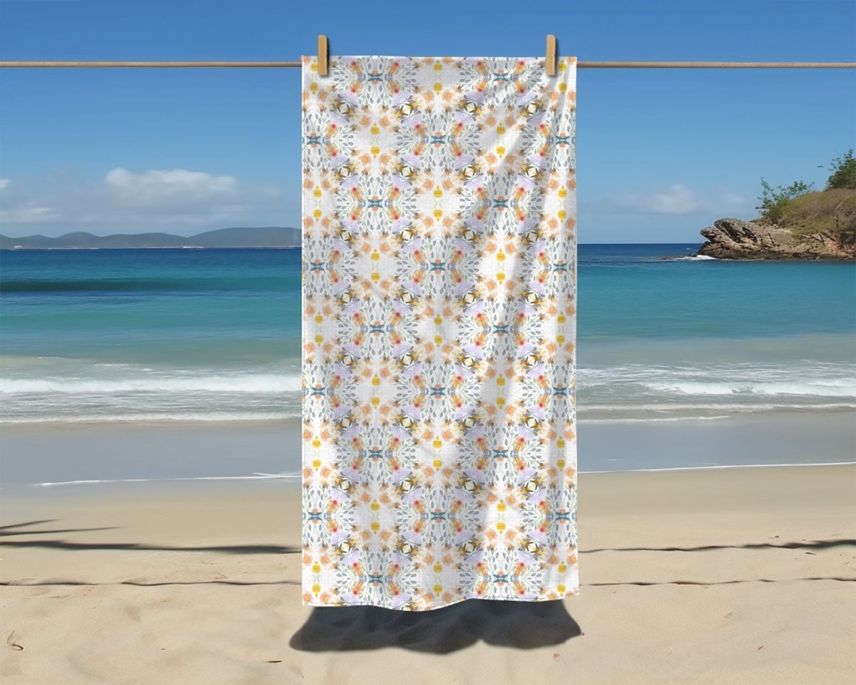 Petals and Blooms | Beach Towel - Beach Towel - Piccolo Fiore Prints