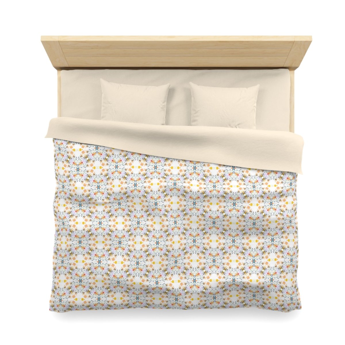 Petals and Blooms | Microfibre Duvet Cover - Microfibre Duvet Cover - Piccolo Fiore Prints