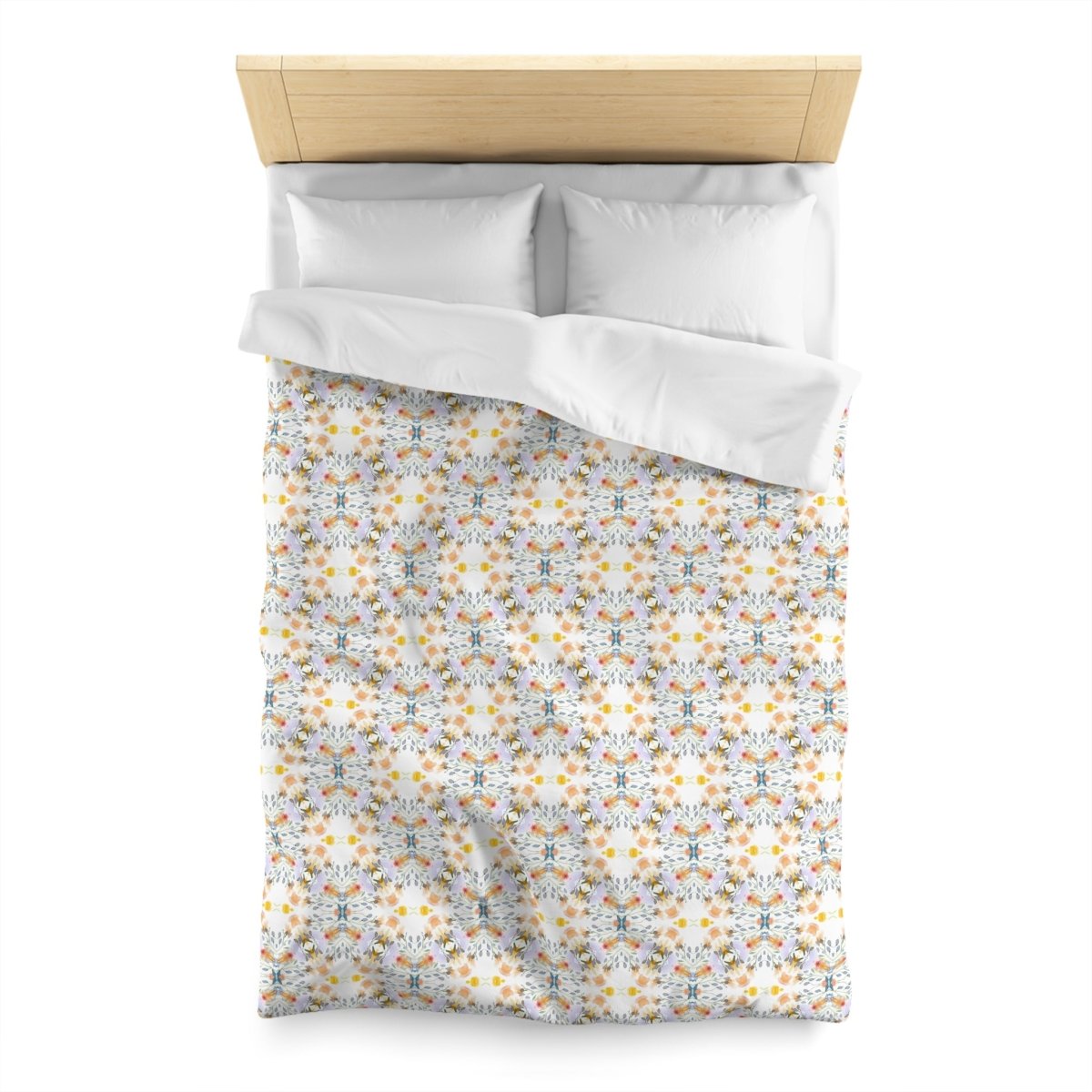 Petals and Blooms | Microfibre Duvet Cover - Microfibre Duvet Cover - Piccolo Fiore Prints