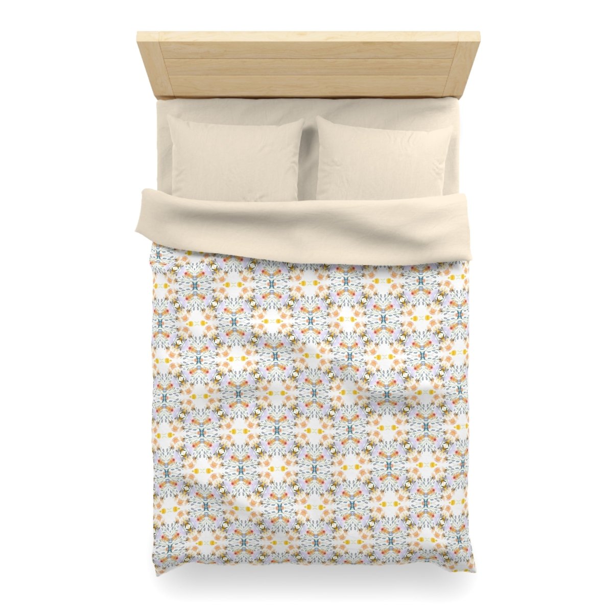 Petals and Blooms | Microfibre Duvet Cover - Microfibre Duvet Cover - Piccolo Fiore Prints