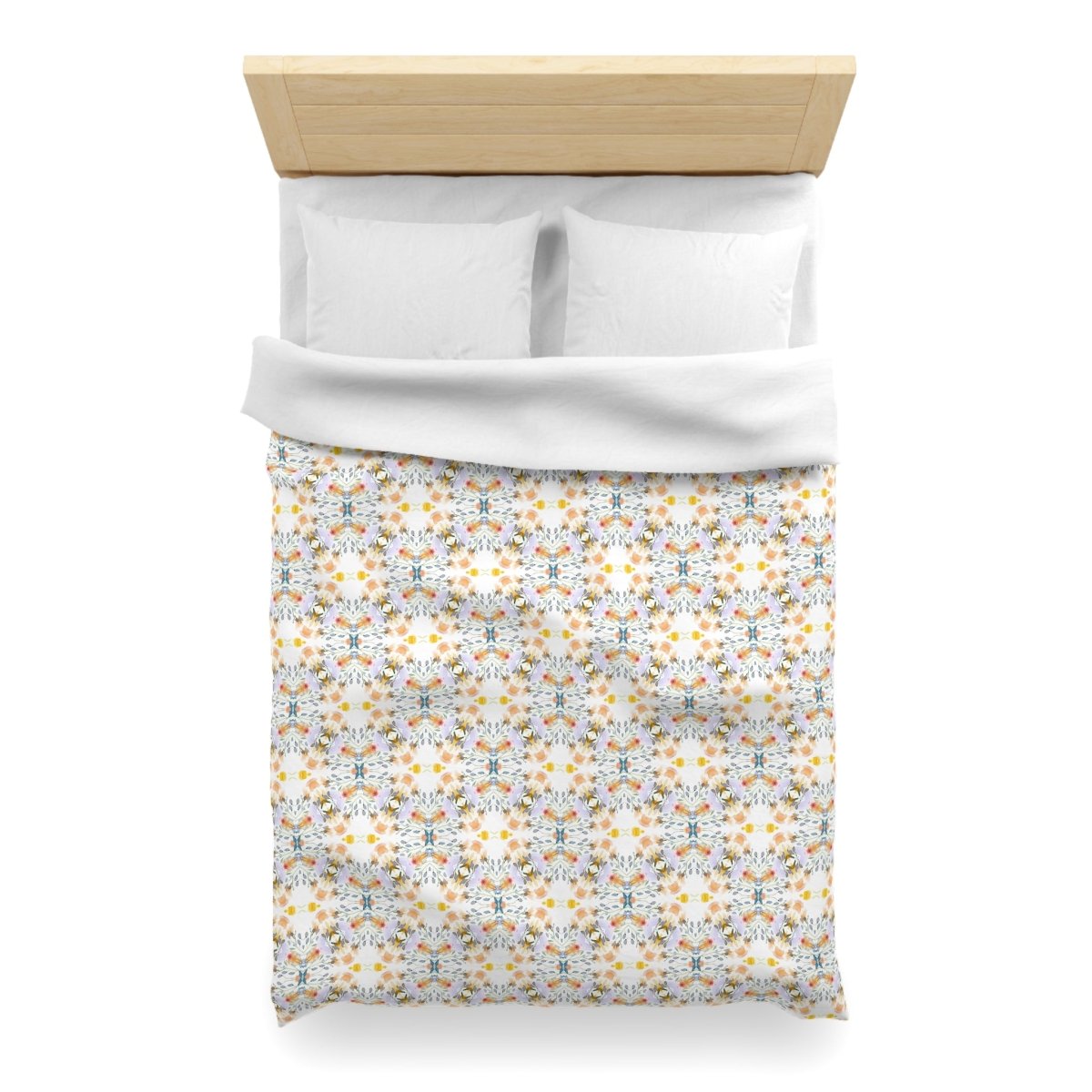 Petals and Blooms | Microfibre Duvet Cover - Microfibre Duvet Cover - Piccolo Fiore Prints
