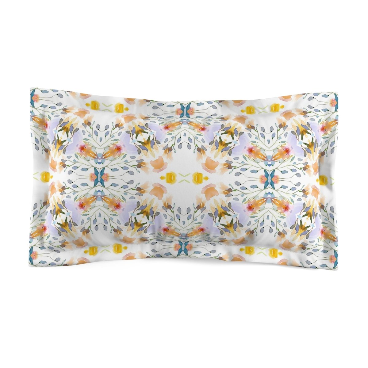 Petals and Blooms | Microfibre Oxford Pillow Sham - Microfibre Oxford Pillow Sham - Piccolo Fiore Prints