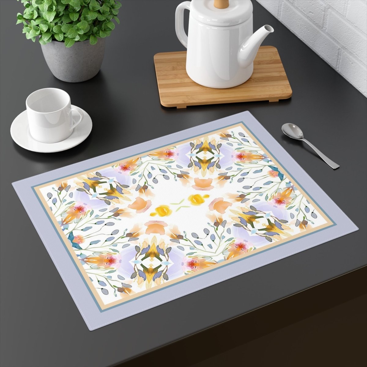 Petals and Blooms | Placemat - Cotton Twill Placemat - Piccolo Fiore Prints