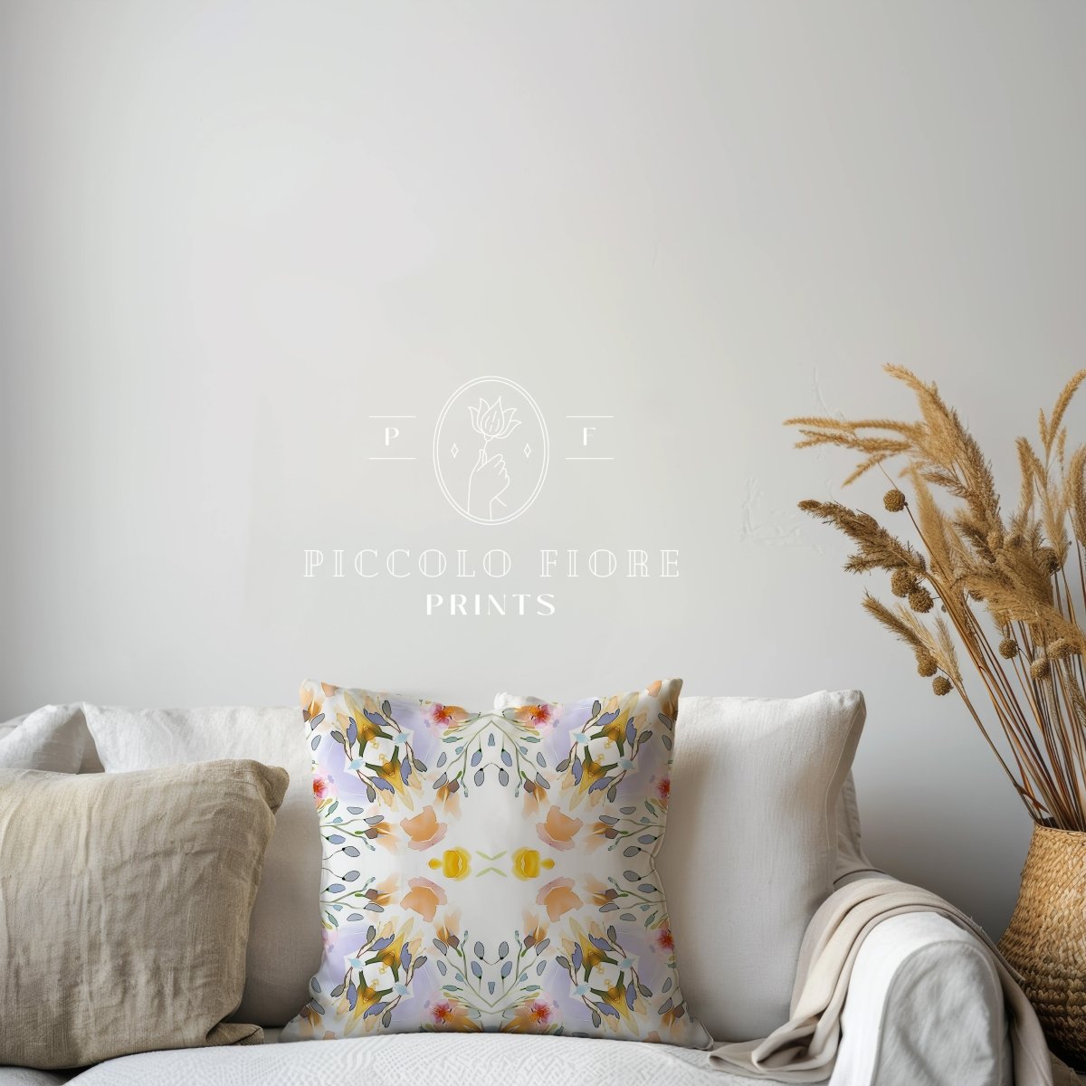 Petals and Blooms | Throw Pillow - Throw Pillow - Piccolo Fiore Prints