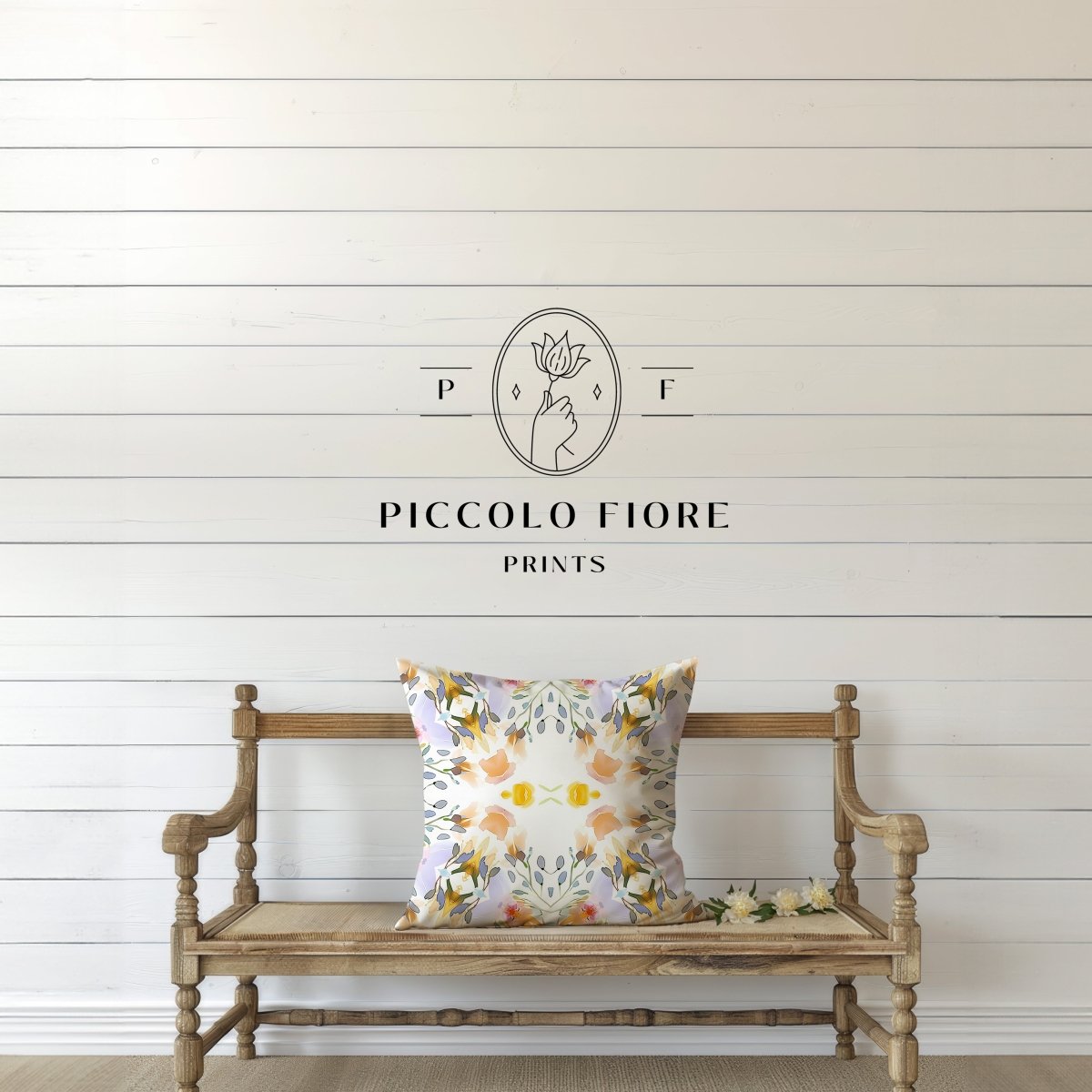 Petals and Blooms | Throw Pillow - Throw Pillow - Piccolo Fiore Prints