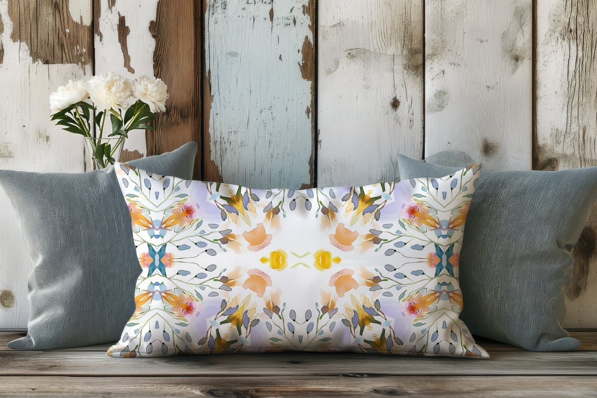 Petals and Blooms | Throw Pillow - Throw Pillow - Piccolo Fiore Prints