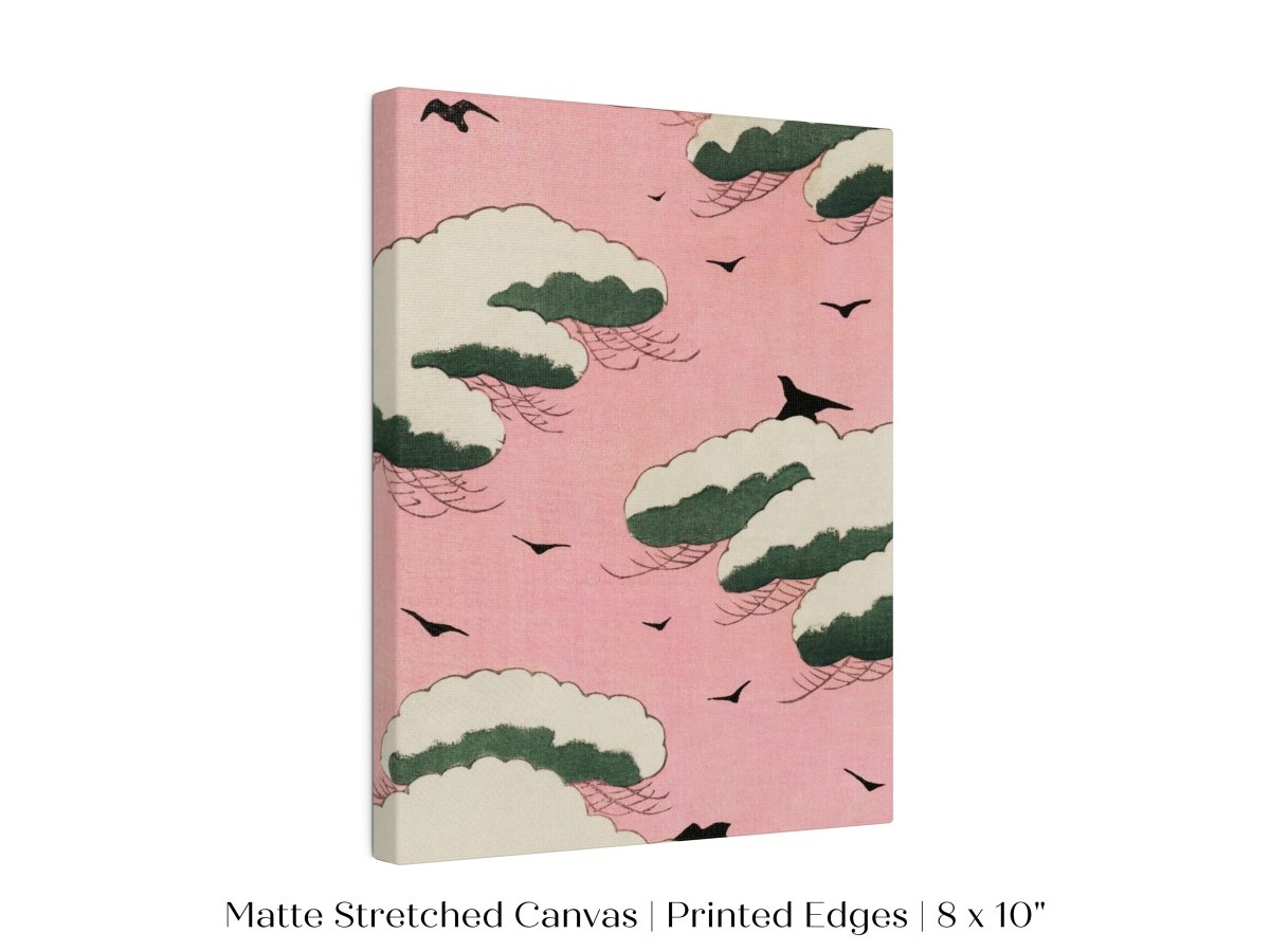 Pink Sky | Japanese Illustration | P135 - Single Art Prints - Piccolo Fiore Prints