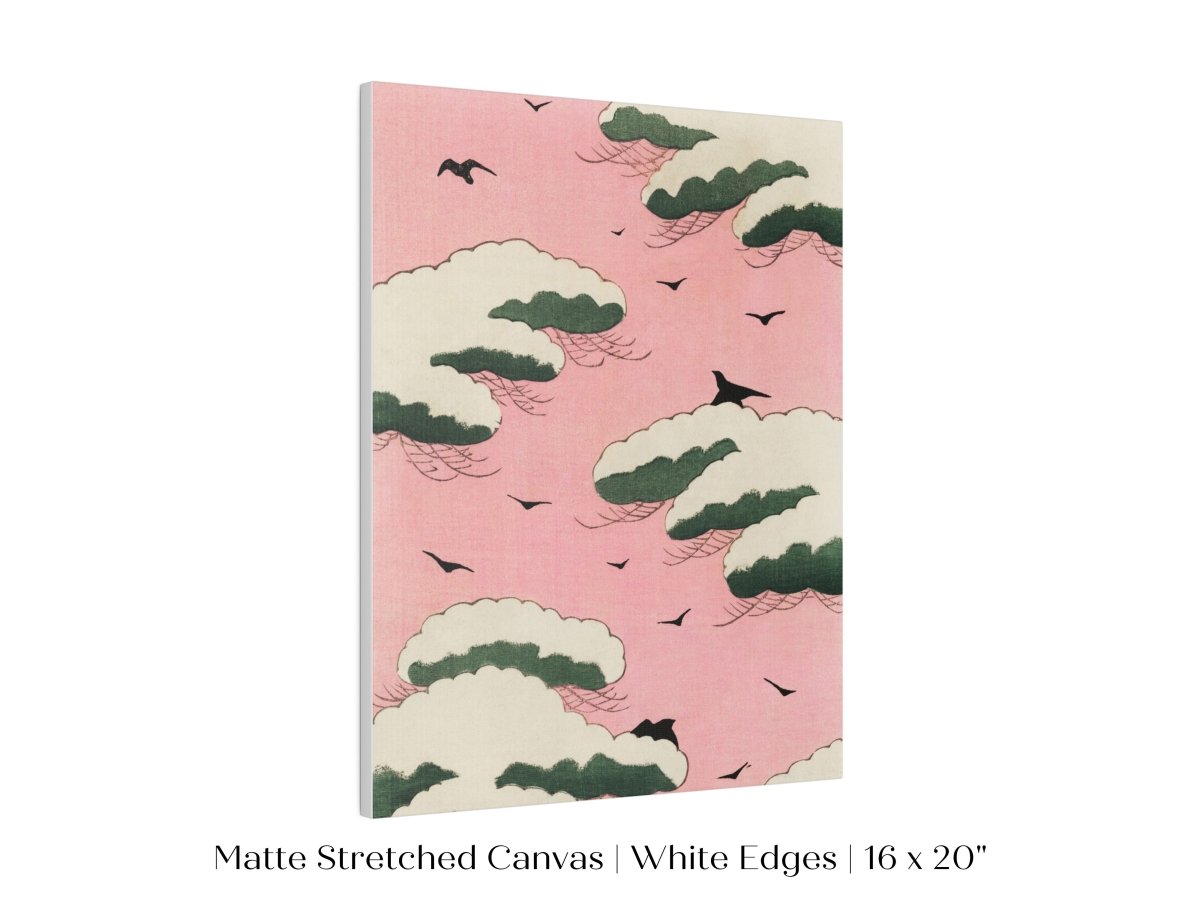 Pink Sky | Japanese Illustration | P135 - Single Art Prints - Piccolo Fiore Prints
