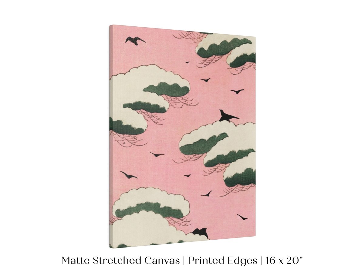 Pink Sky | Japanese Illustration | P135 - Single Art Prints - Piccolo Fiore Prints