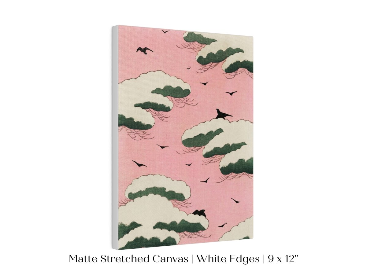 Pink Sky | Japanese Illustration | P135 - Single Art Prints - Piccolo Fiore Prints