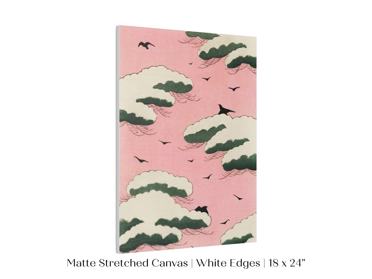 Pink Sky | Japanese Illustration | P135 - Single Art Prints - Piccolo Fiore Prints