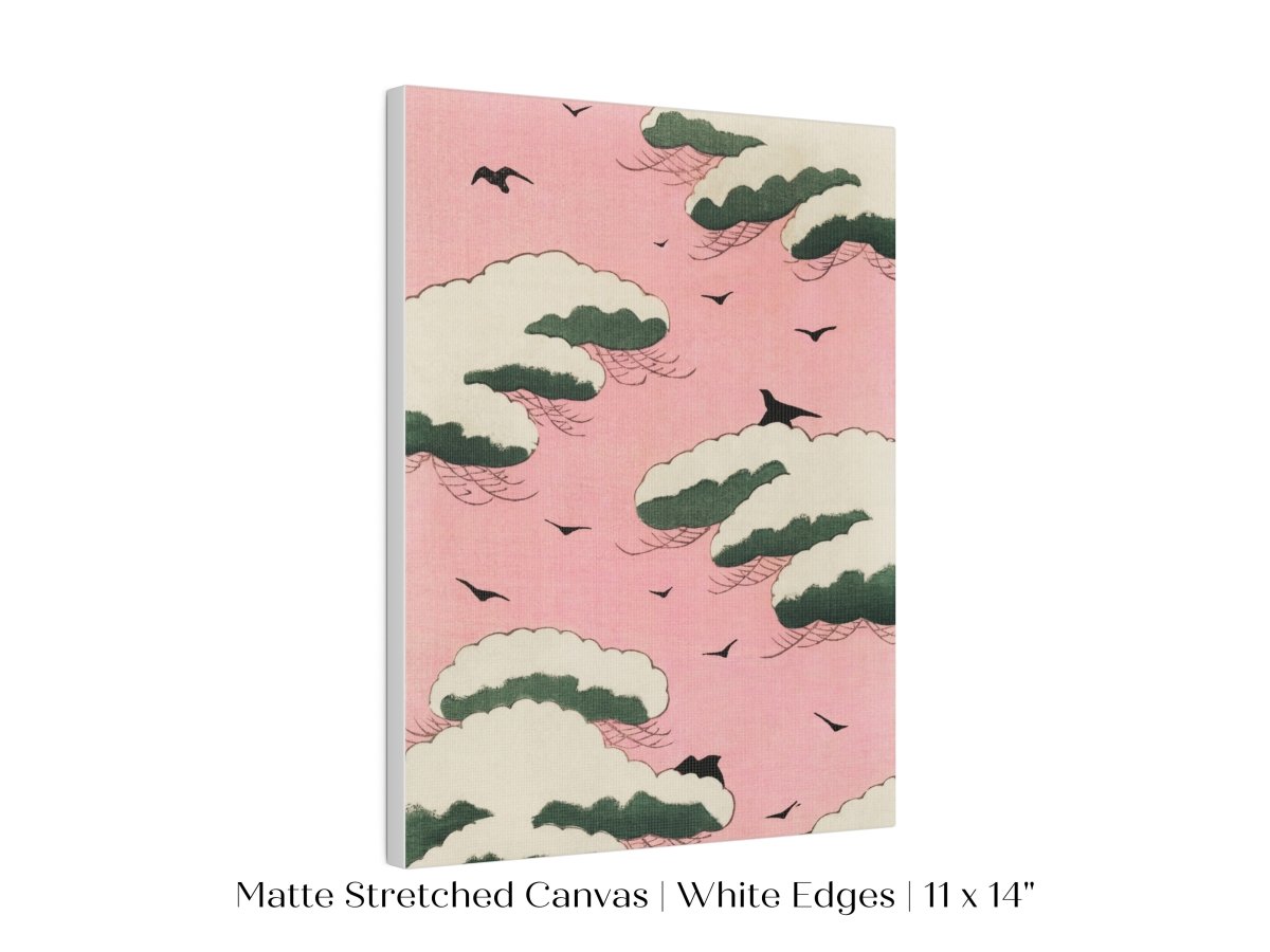 Pink Sky | Japanese Illustration | P135 - Single Art Prints - Piccolo Fiore Prints