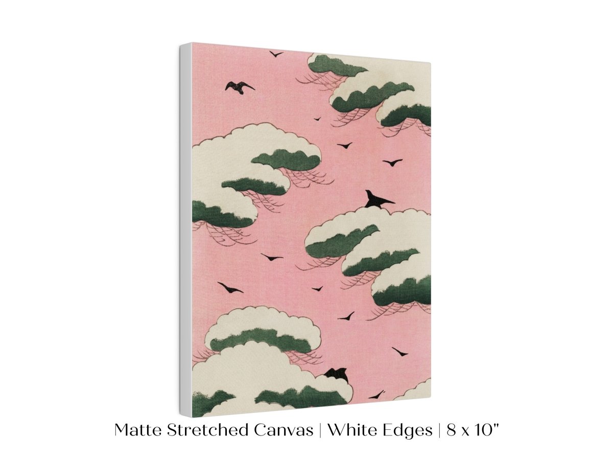 Pink Sky | Japanese Illustration | P135 - Single Art Prints - Piccolo Fiore Prints