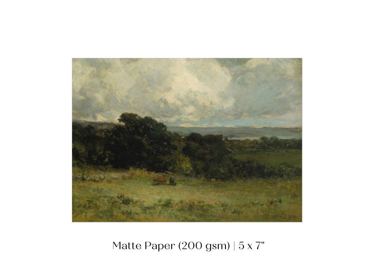 Pleasant Pastures | P345 - Single Art Prints - Piccolo Fiore Prints