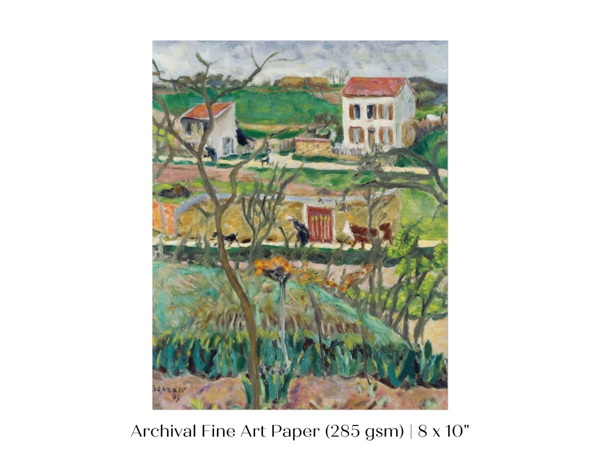 Rainy Landscape | P70 - Single Art Prints - Piccolo Fiore Prints