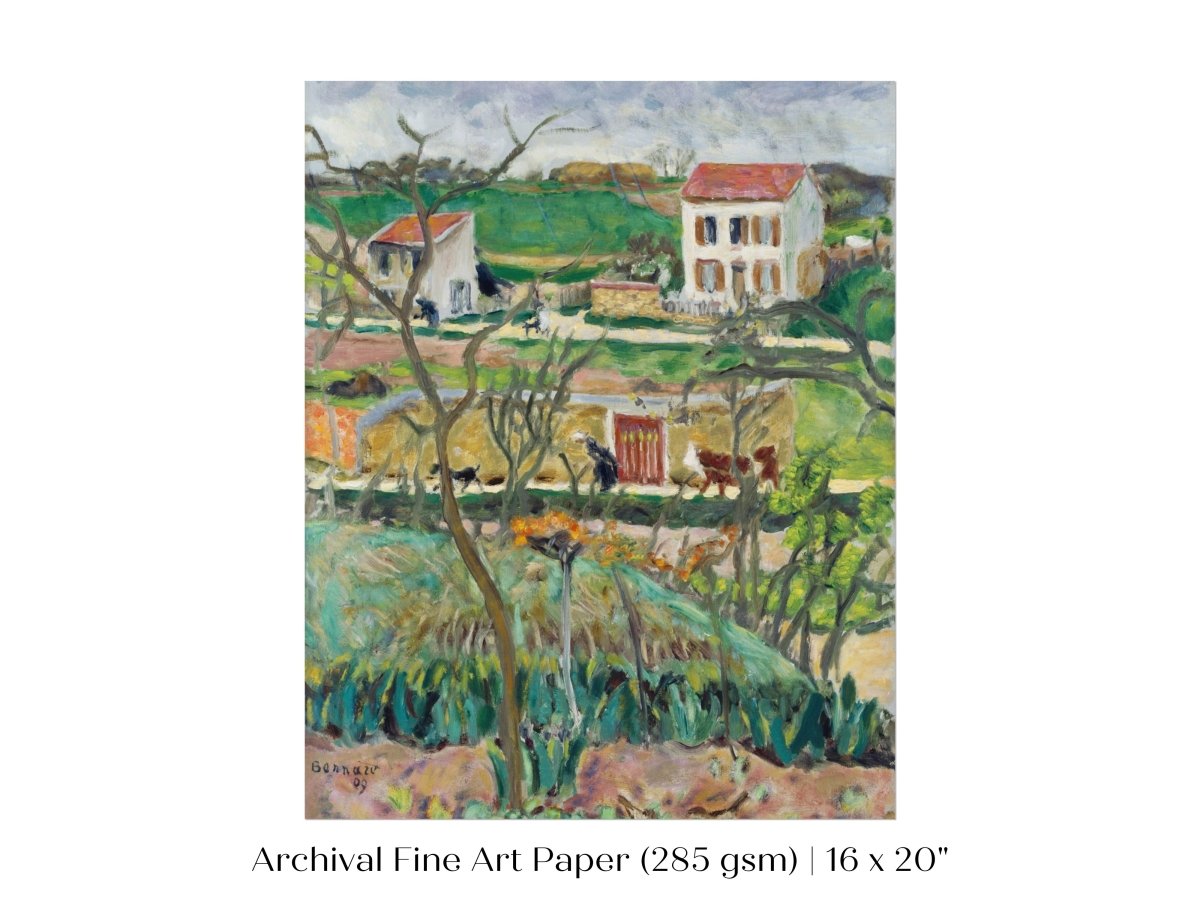Rainy Landscape | P70 - Single Art Prints - Piccolo Fiore Prints