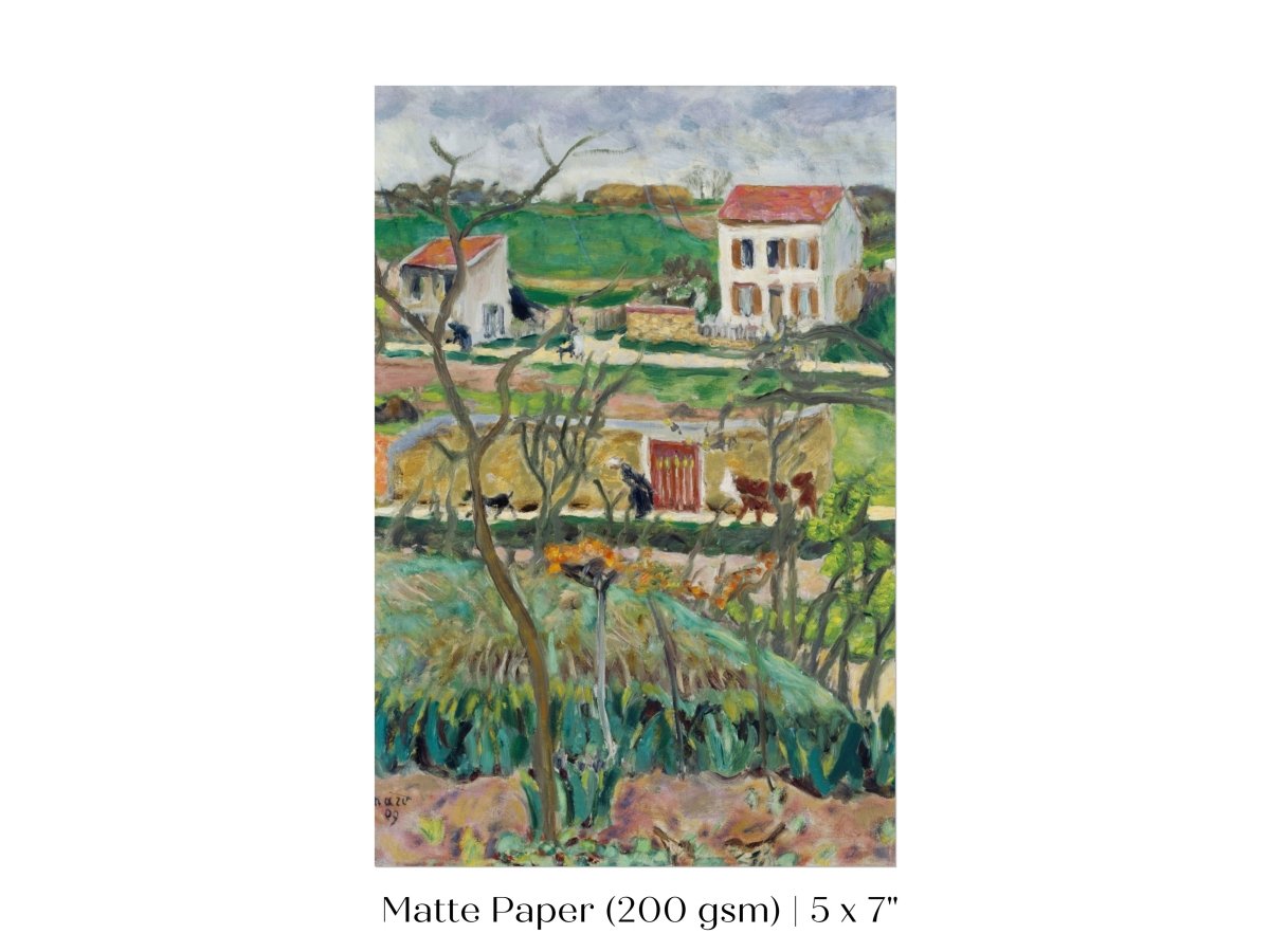 Rainy Landscape | P70 - Single Art Prints - Piccolo Fiore Prints