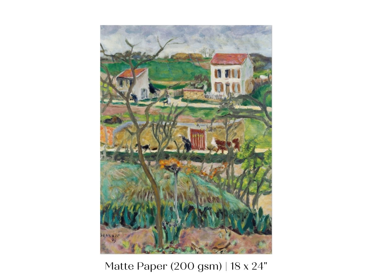 Rainy Landscape | P70 - Single Art Prints - Piccolo Fiore Prints