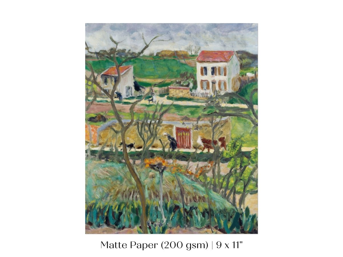 Rainy Landscape | P70 - Single Art Prints - Piccolo Fiore Prints