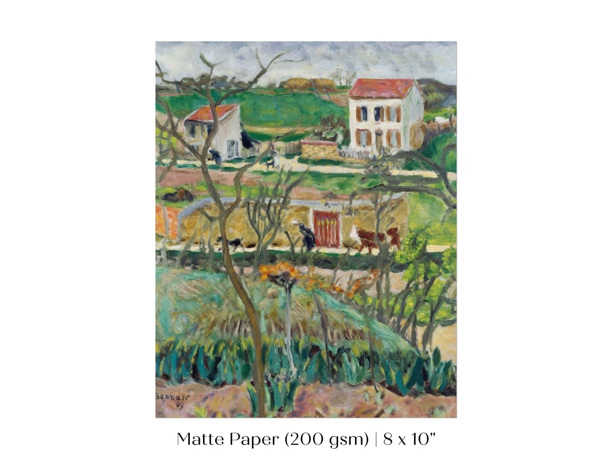 Rainy Landscape | P70 - Single Art Prints - Piccolo Fiore Prints
