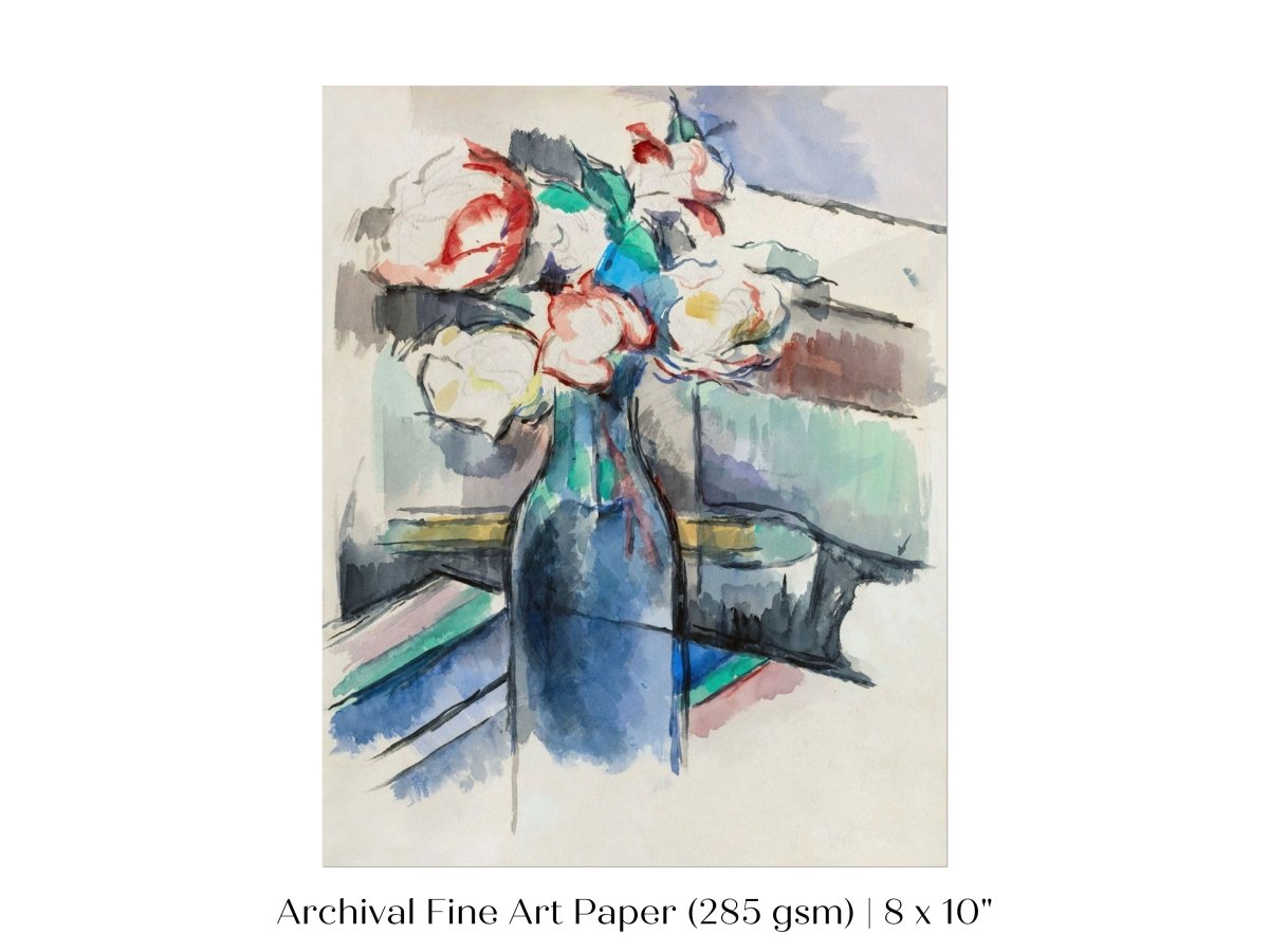 Roses in a Bottle | P97 - Single Art Prints - Piccolo Fiore Prints