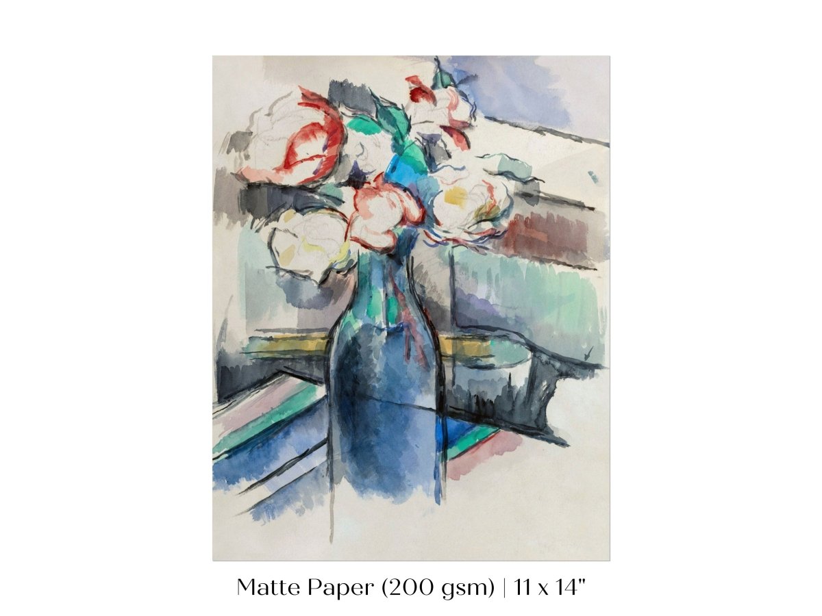 Roses in a Bottle | P97 - Single Art Prints - Piccolo Fiore Prints