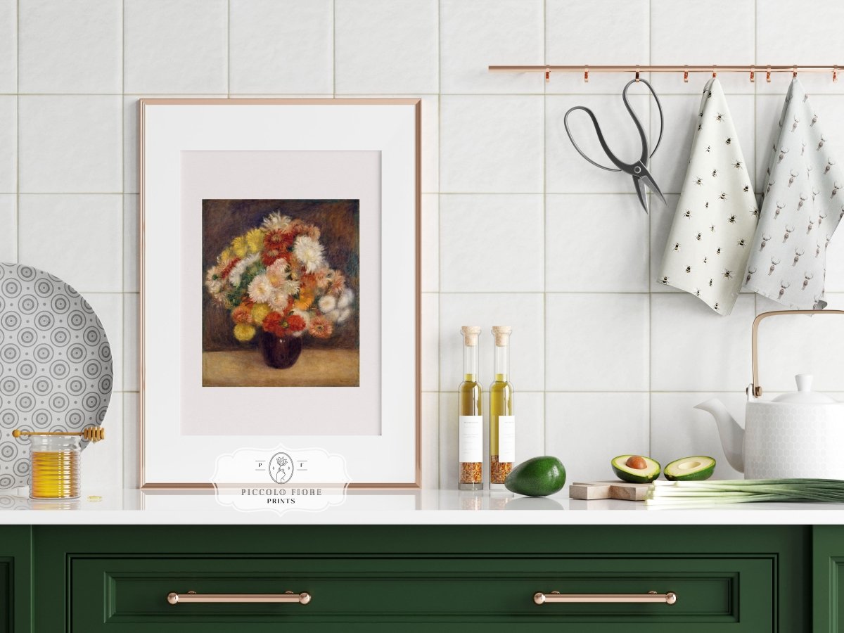 Rustic Flowers and Deer | Gallery Wall Set | 3 Prints | S7 - 2.2 - Gallery Wall Set - Piccolo Fiore Prints