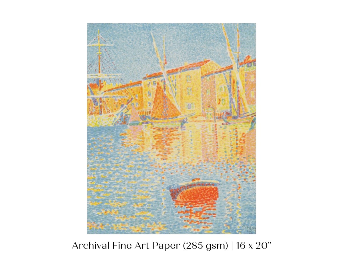 Sailing Boat and Buoy | P361 - Single Art Prints - Piccolo Fiore Prints