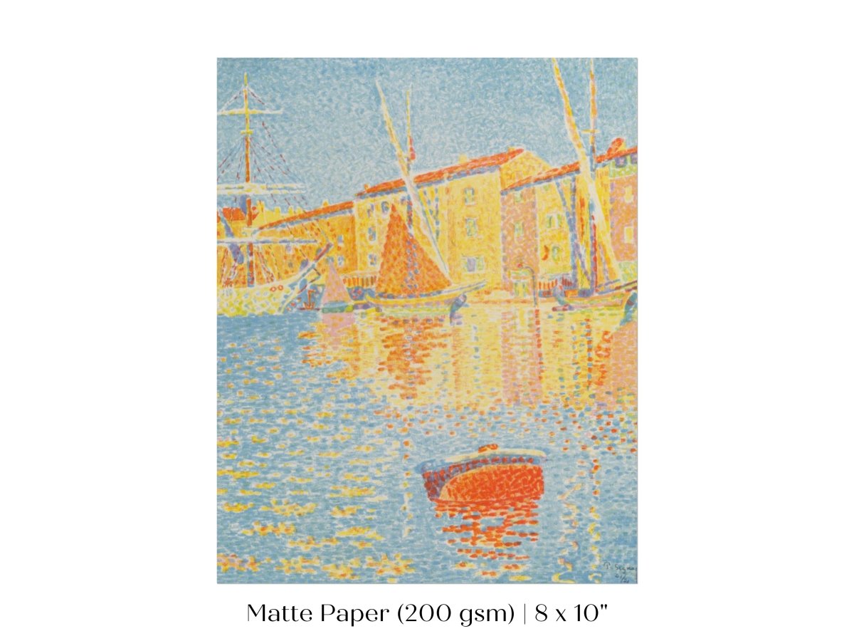 Sailing Boat and Buoy | P361 - Single Art Prints - Piccolo Fiore Prints