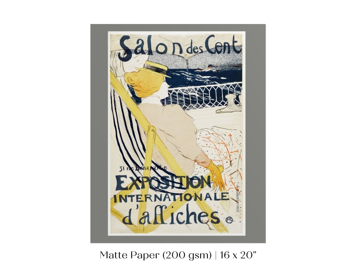Salon des Cent | P700 - Single Art Prints - Piccolo Fiore Prints