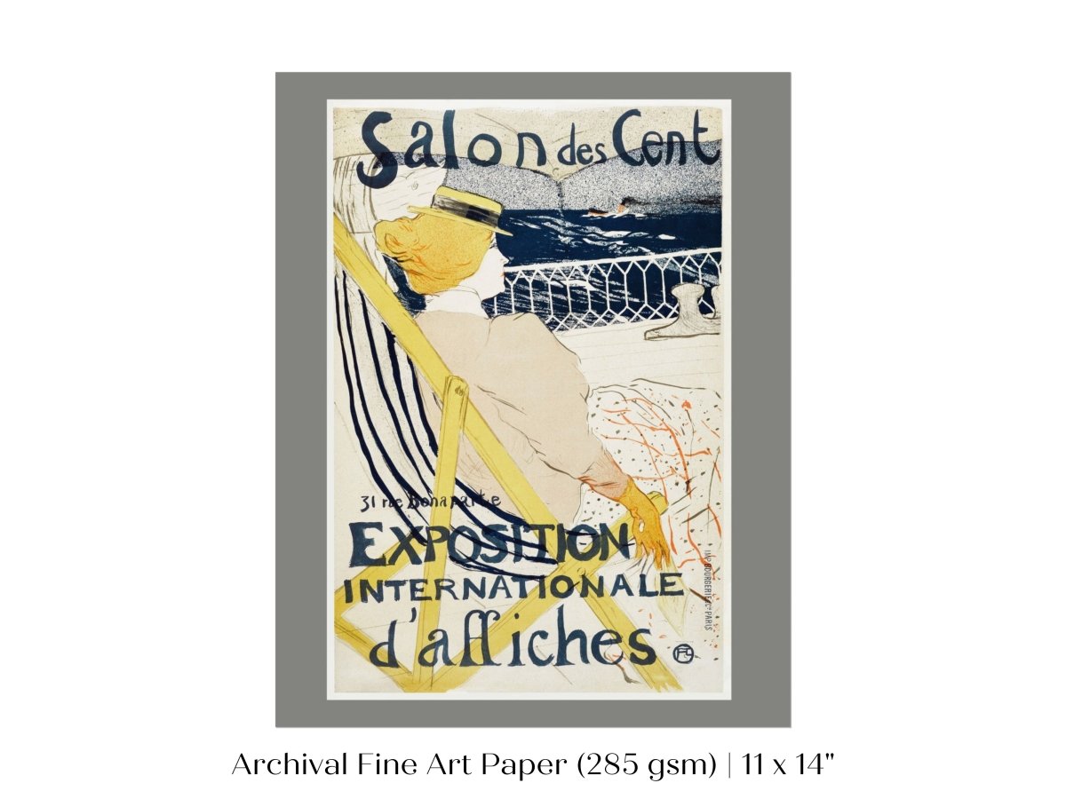 Salon des Cent | P700 - Single Art Prints - Piccolo Fiore Prints