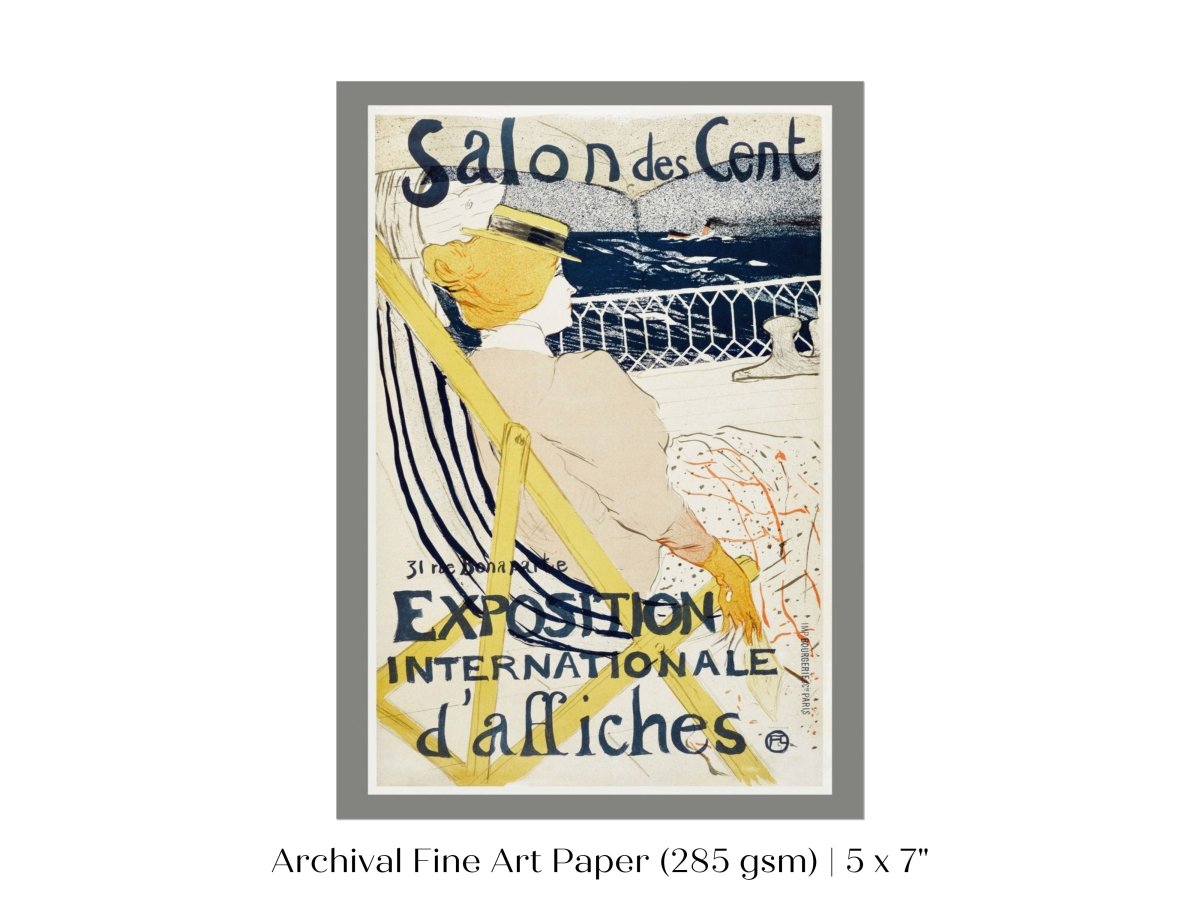 Salon des Cent | P700 - Single Art Prints - Piccolo Fiore Prints