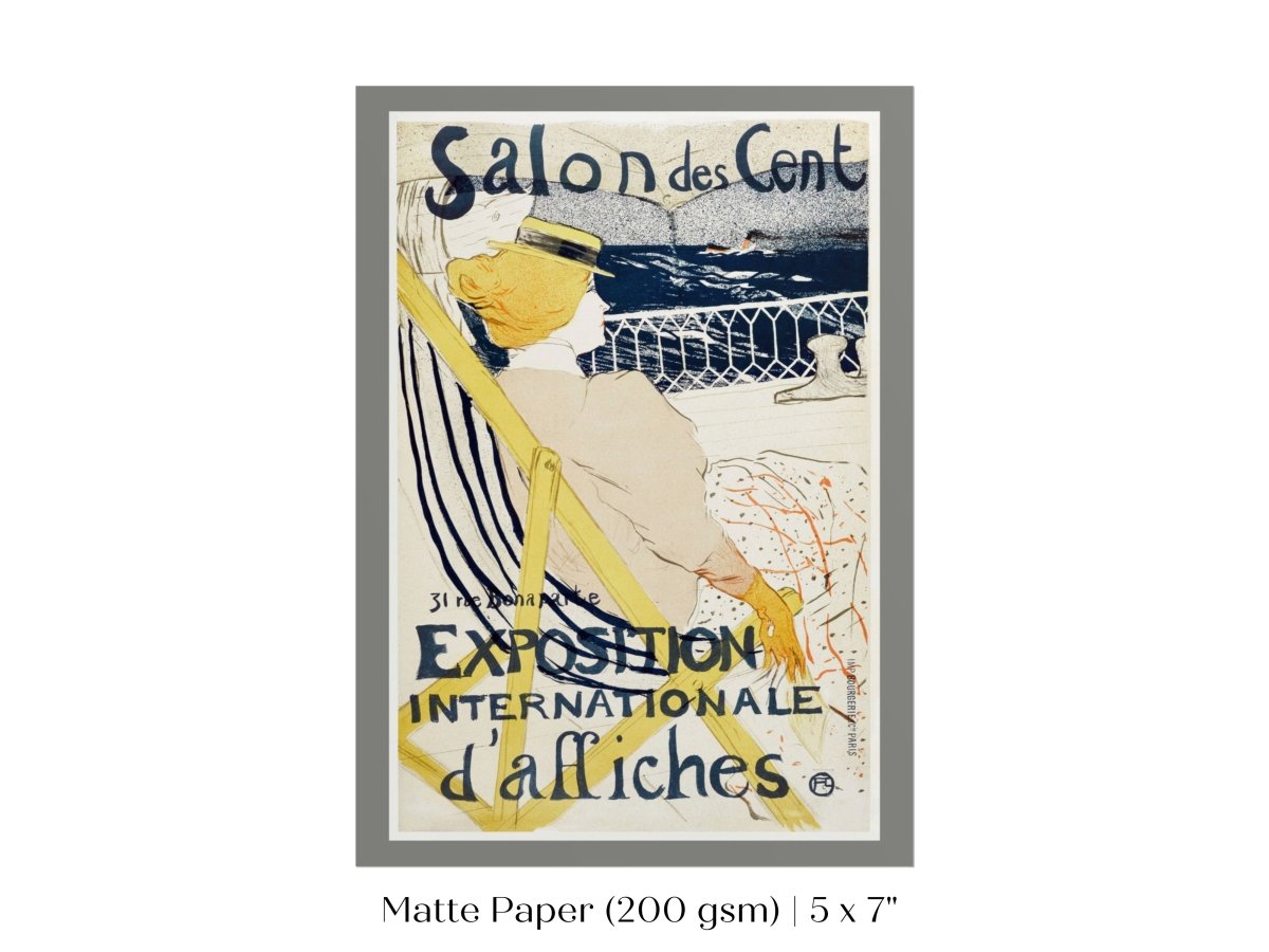 Salon des Cent | P700 - Single Art Prints - Piccolo Fiore Prints