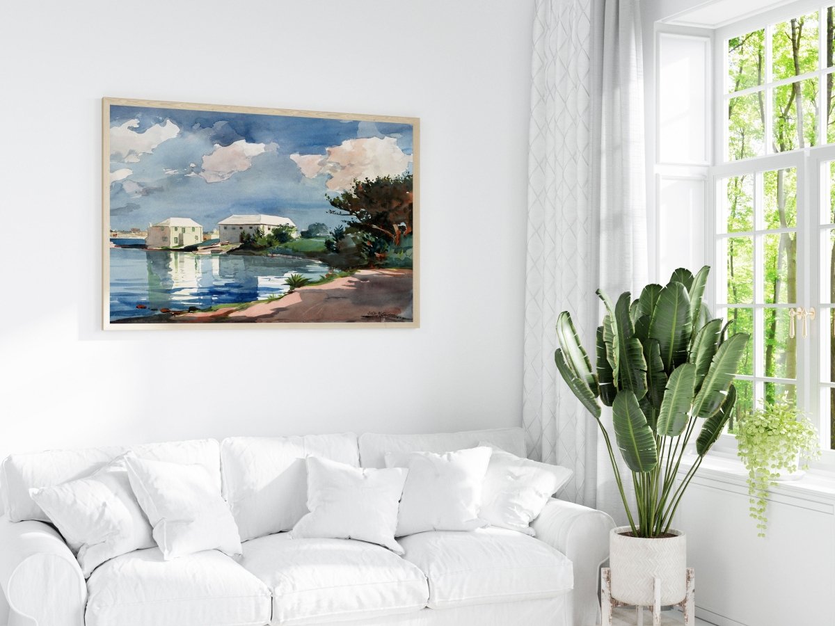 Salt Kettle, Bermuda | P159 - Single Art Prints - Piccolo Fiore Prints