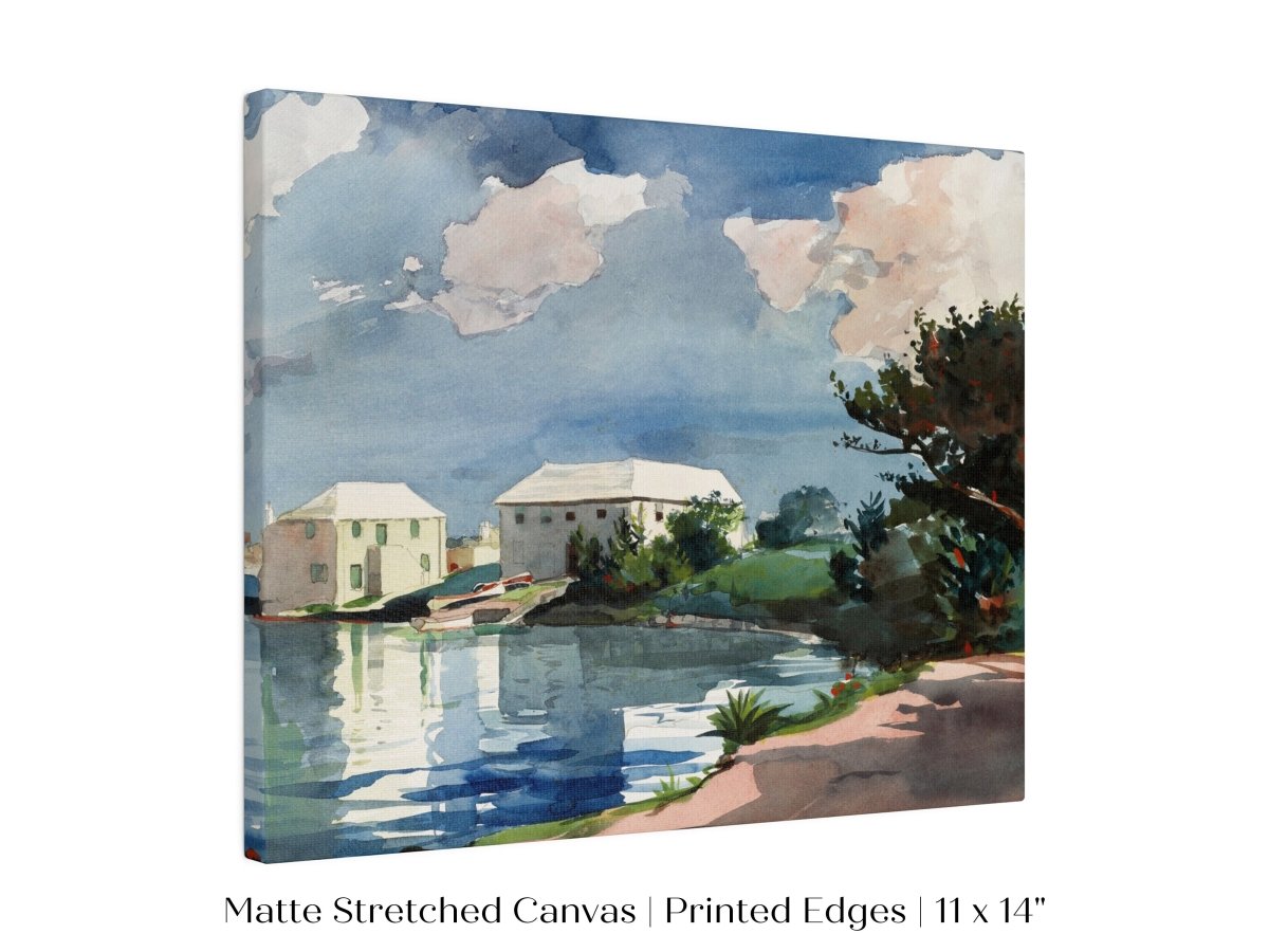 Salt Kettle, Bermuda | P159 - Single Art Prints - Piccolo Fiore Prints