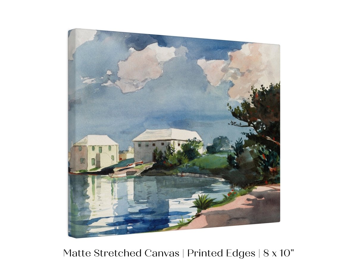 Salt Kettle, Bermuda | P159 - Single Art Prints - Piccolo Fiore Prints