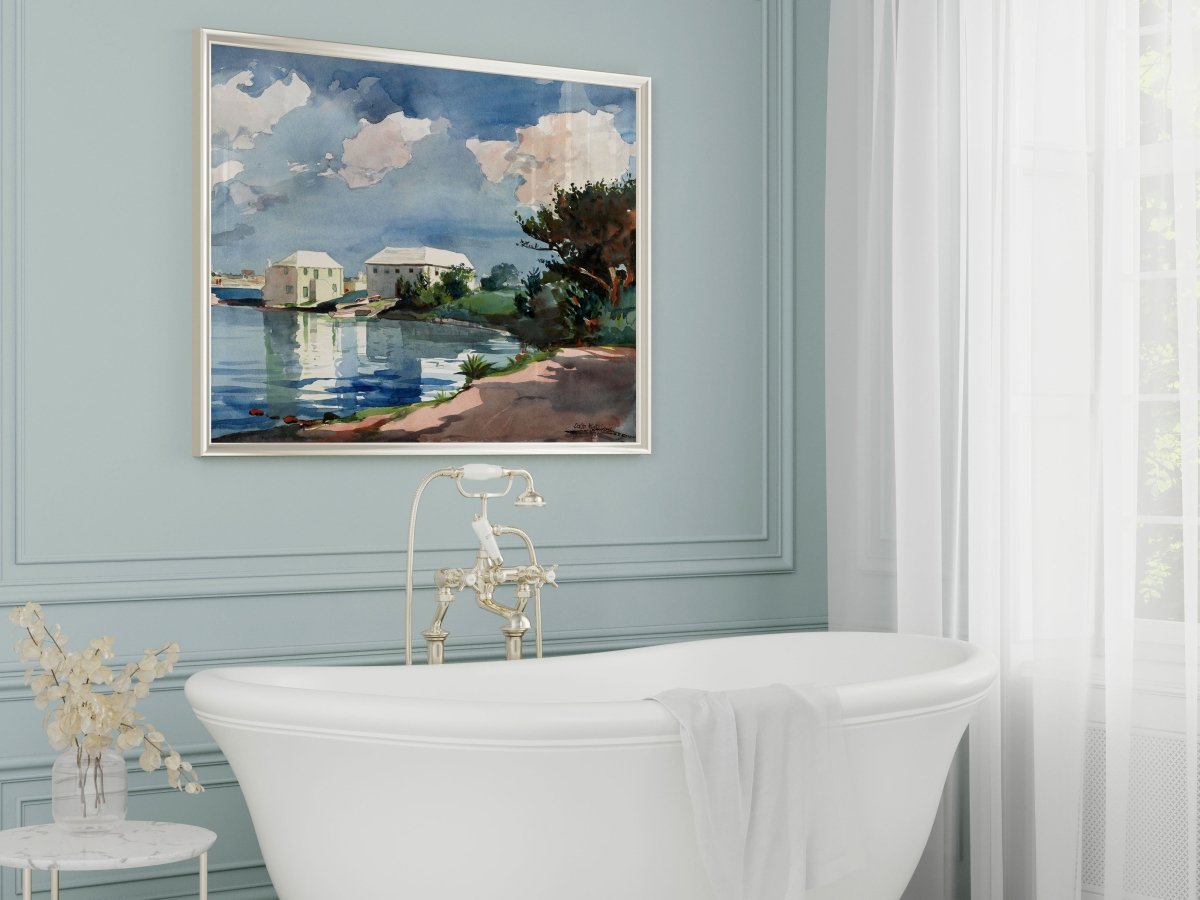 Salt Kettle, Bermuda | P159 - Single Art Prints - Piccolo Fiore Prints